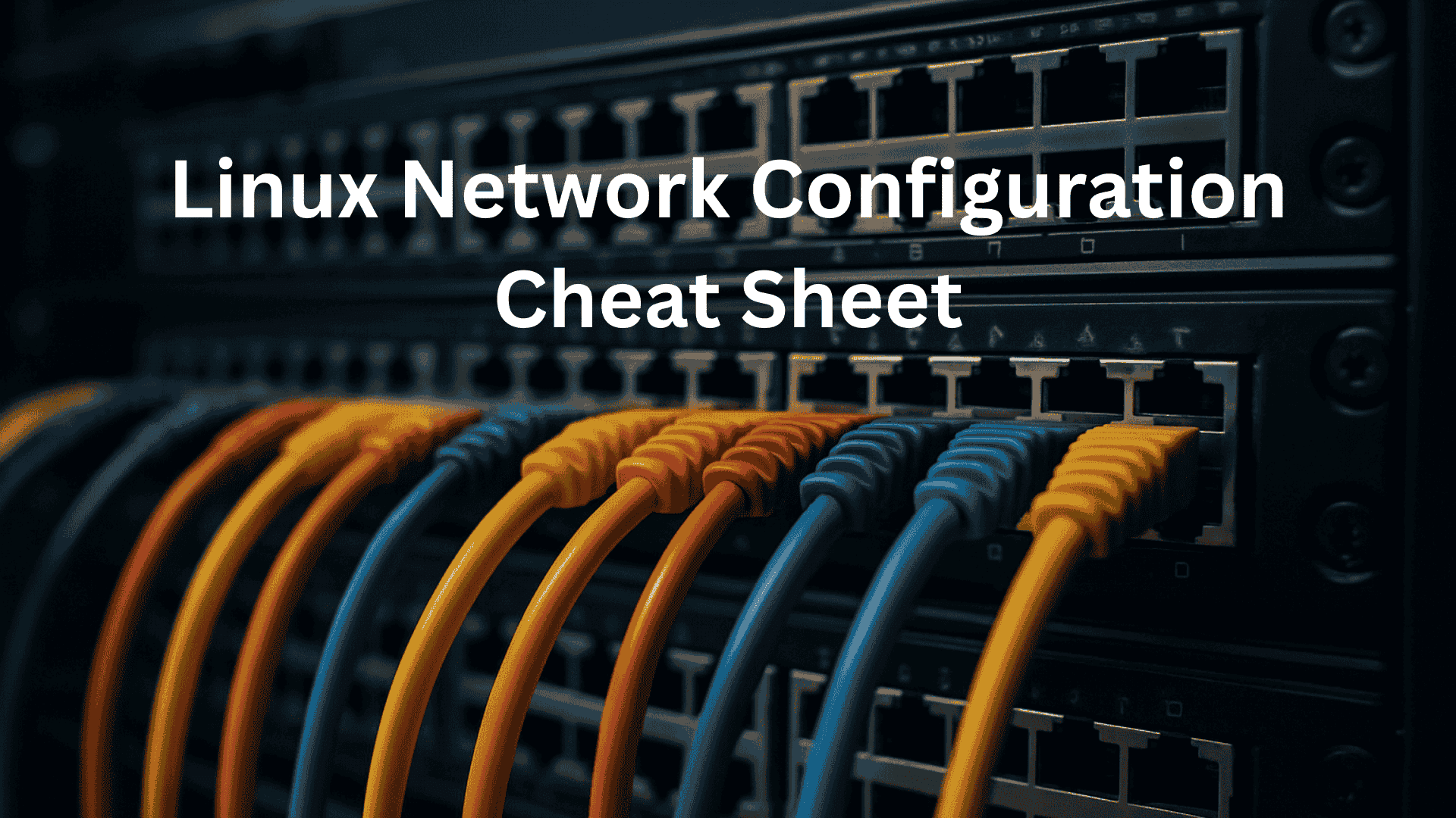 mt-sample-background Linux Network CheatSheet