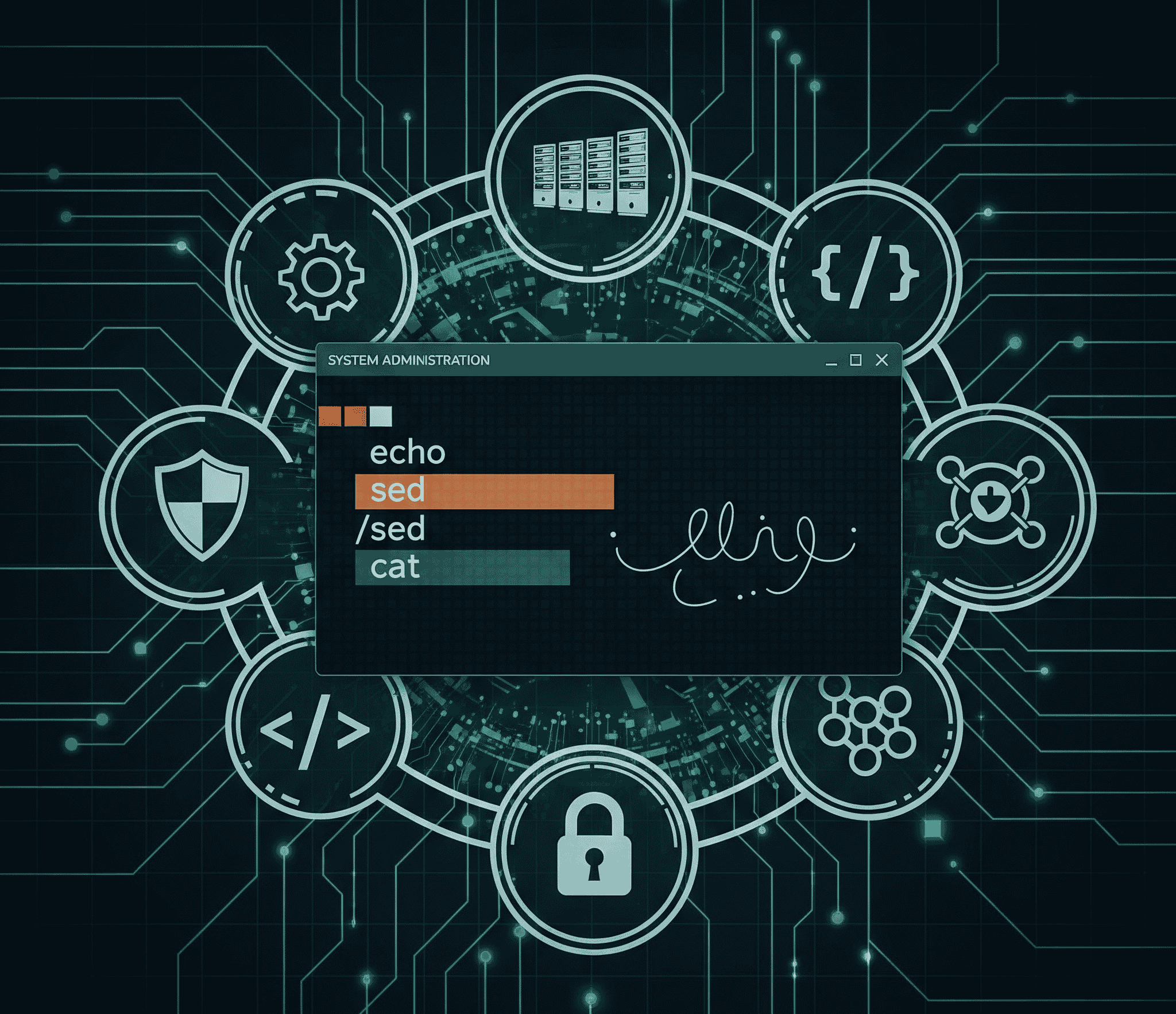 mt-sample-background sed-echo-cat string file manipulation