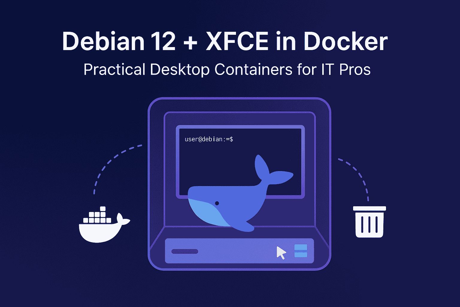 mt-sample-background xfce inside docker